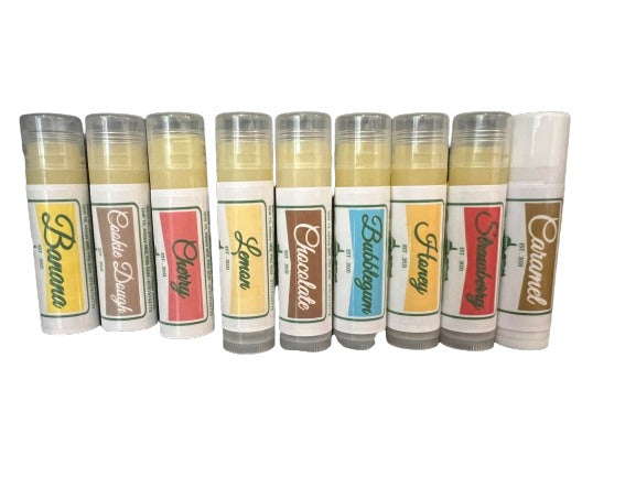 FLAVOURED LIP BALM STICKS X 6