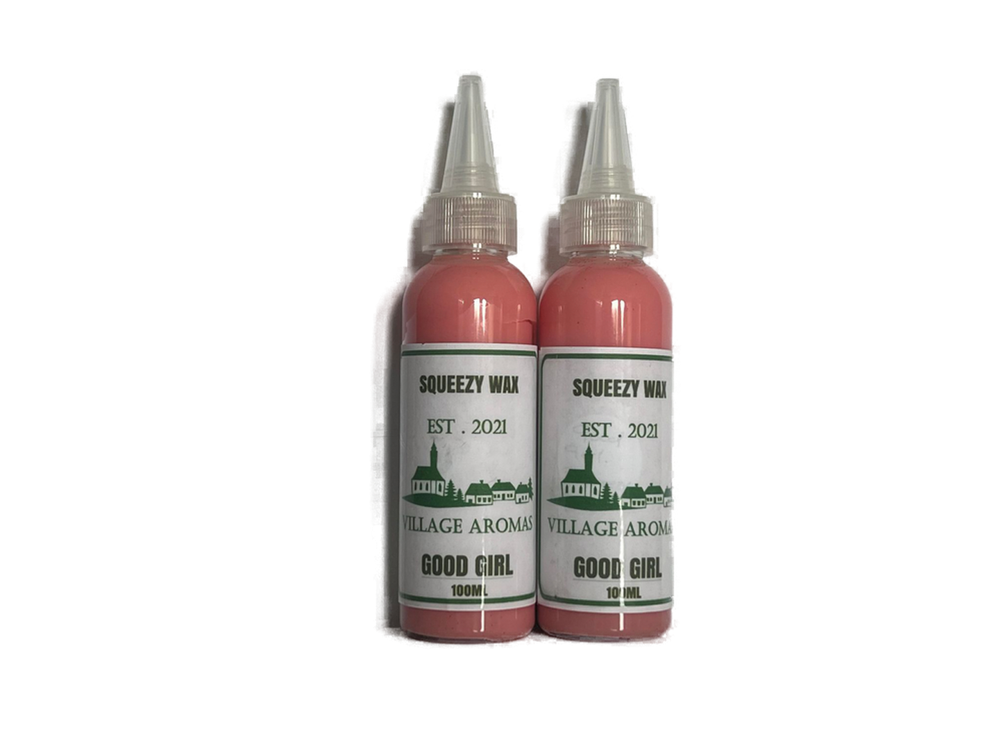 6 x 100ml squeezy wax bottles